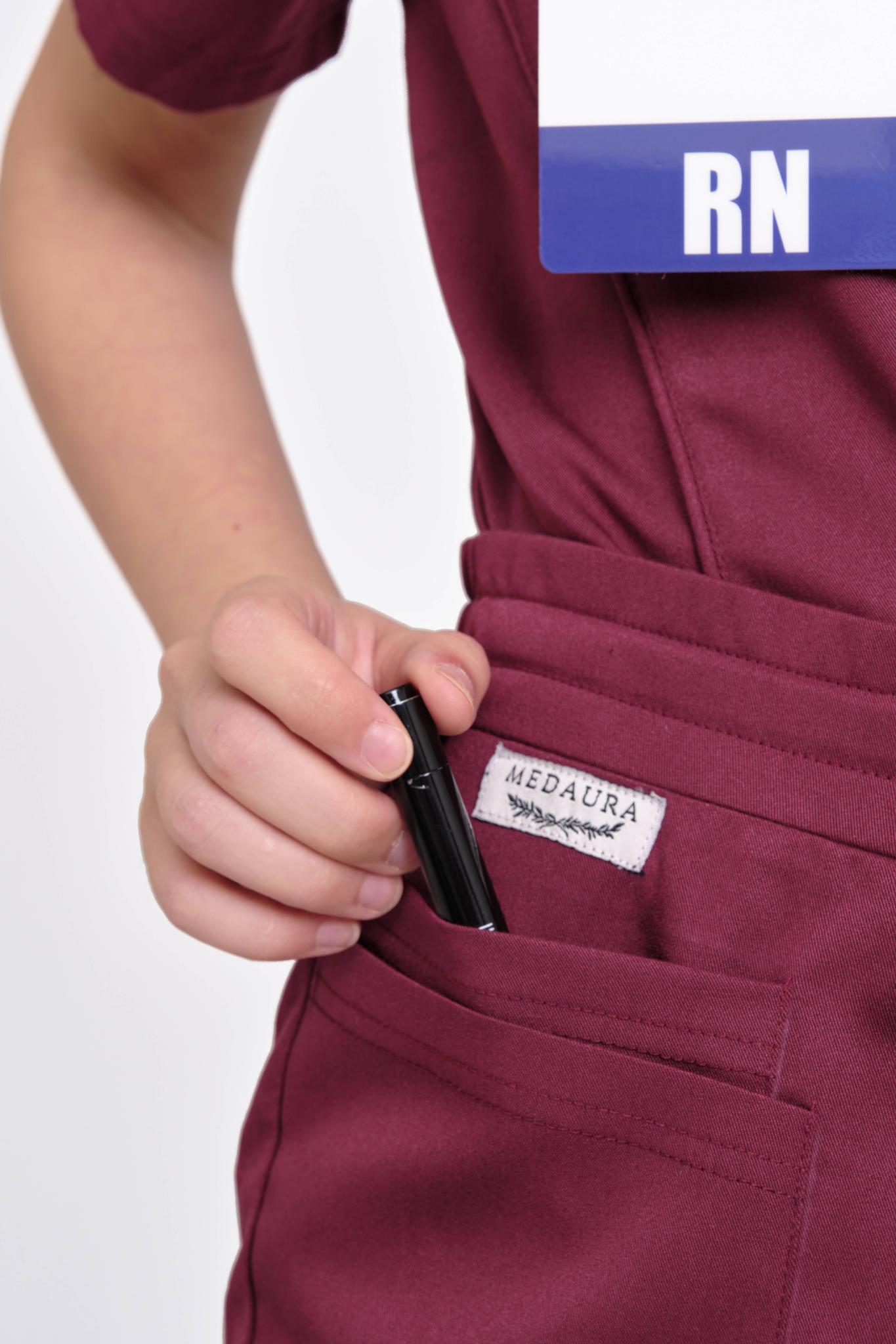 Nova Scrub Pants Burgundy