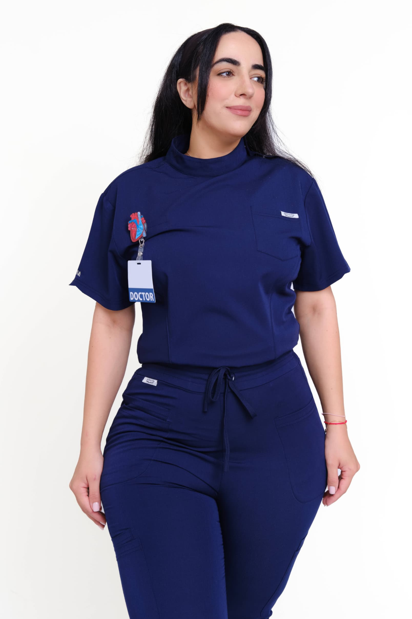 Nova Scrub Top Navy