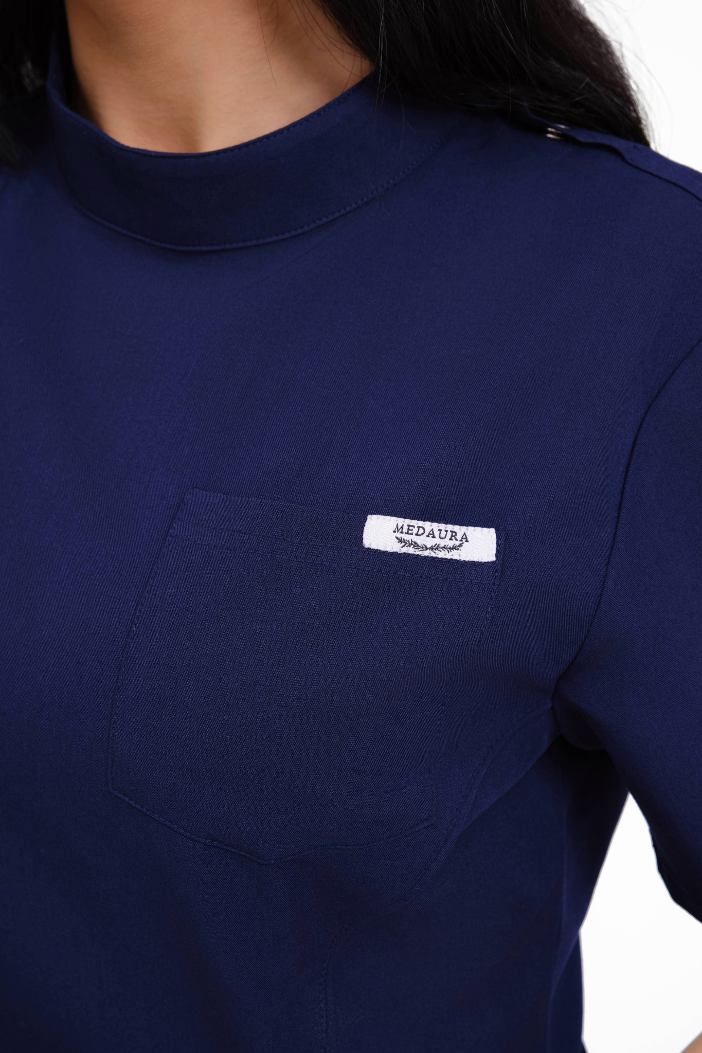 Nova Scrub Top Navy