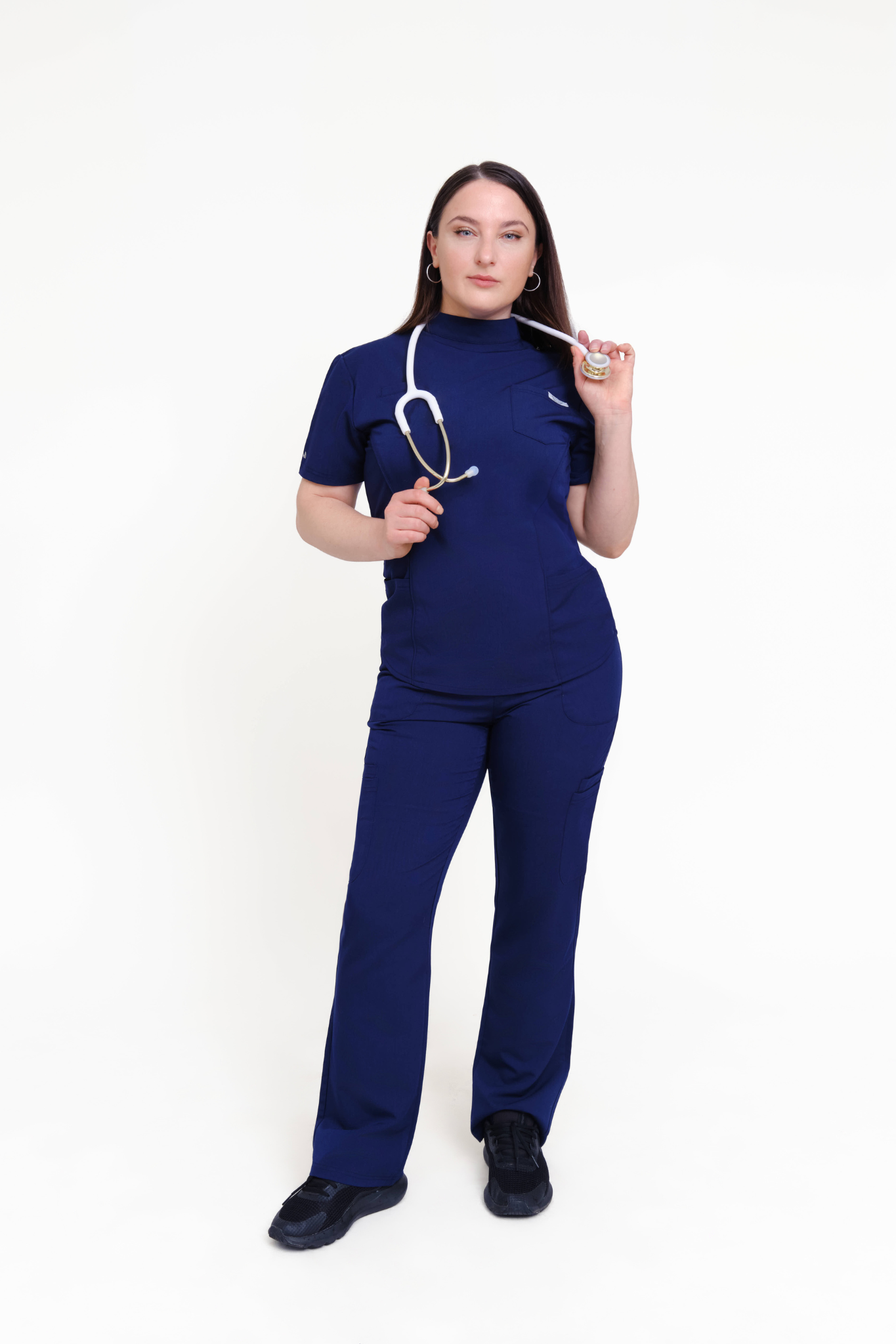 Nova Scrub Top Navy
